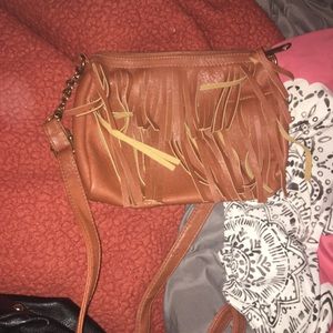 Fringe Brown Purse